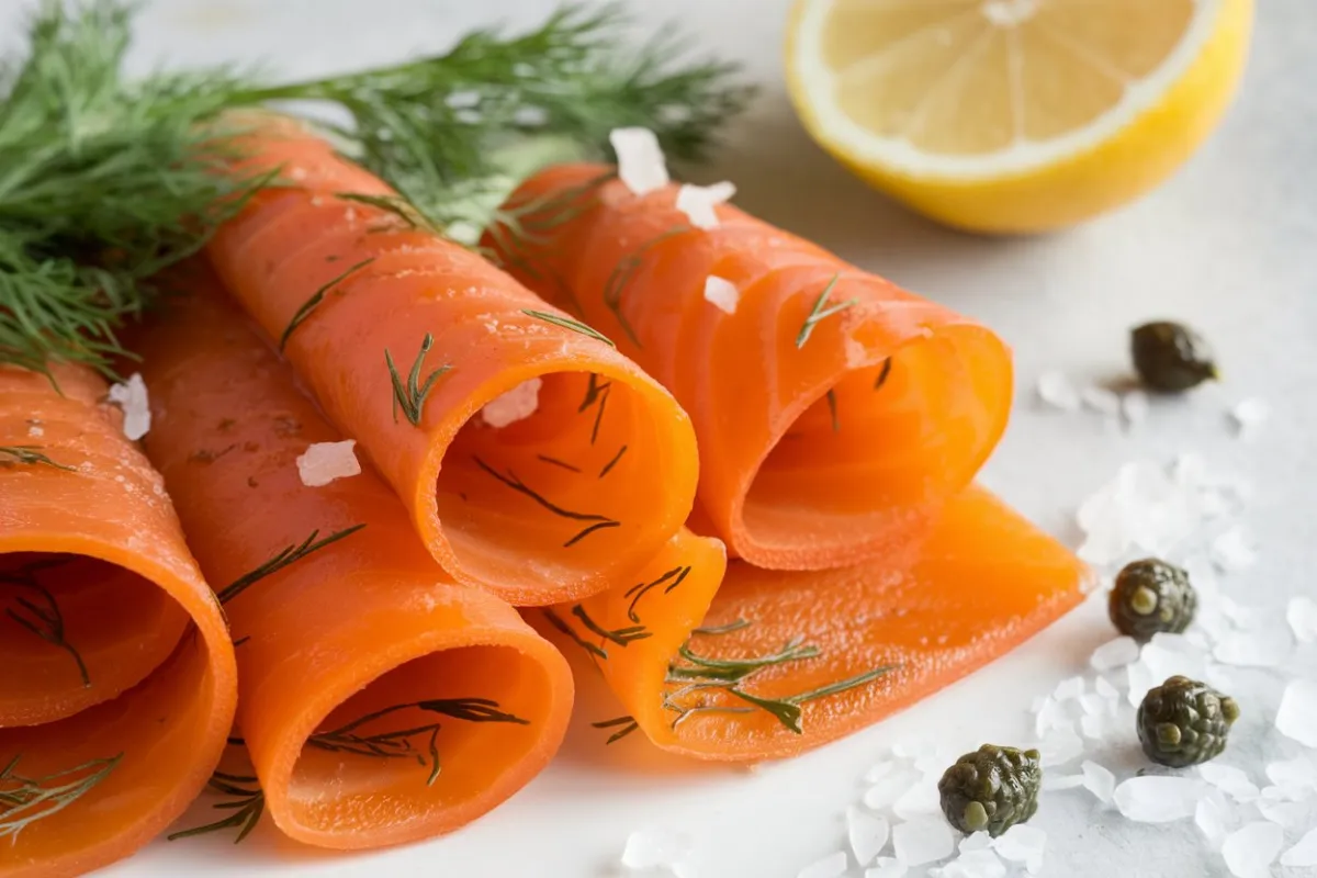 simple carrot lox recipe washington post recipe, vegan carrot lox, carrot lox recipe, vegan smoked salmon, plant-based lox, carrot lox washington post recipe