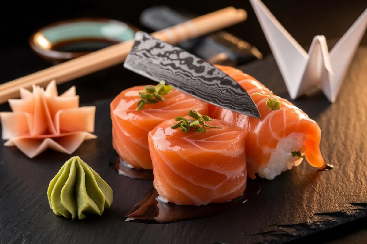 salmon wrapped sushi order nyt, sushi wrapped in salmon, sushi with salmon, ordering sushi online, best salmon sushi