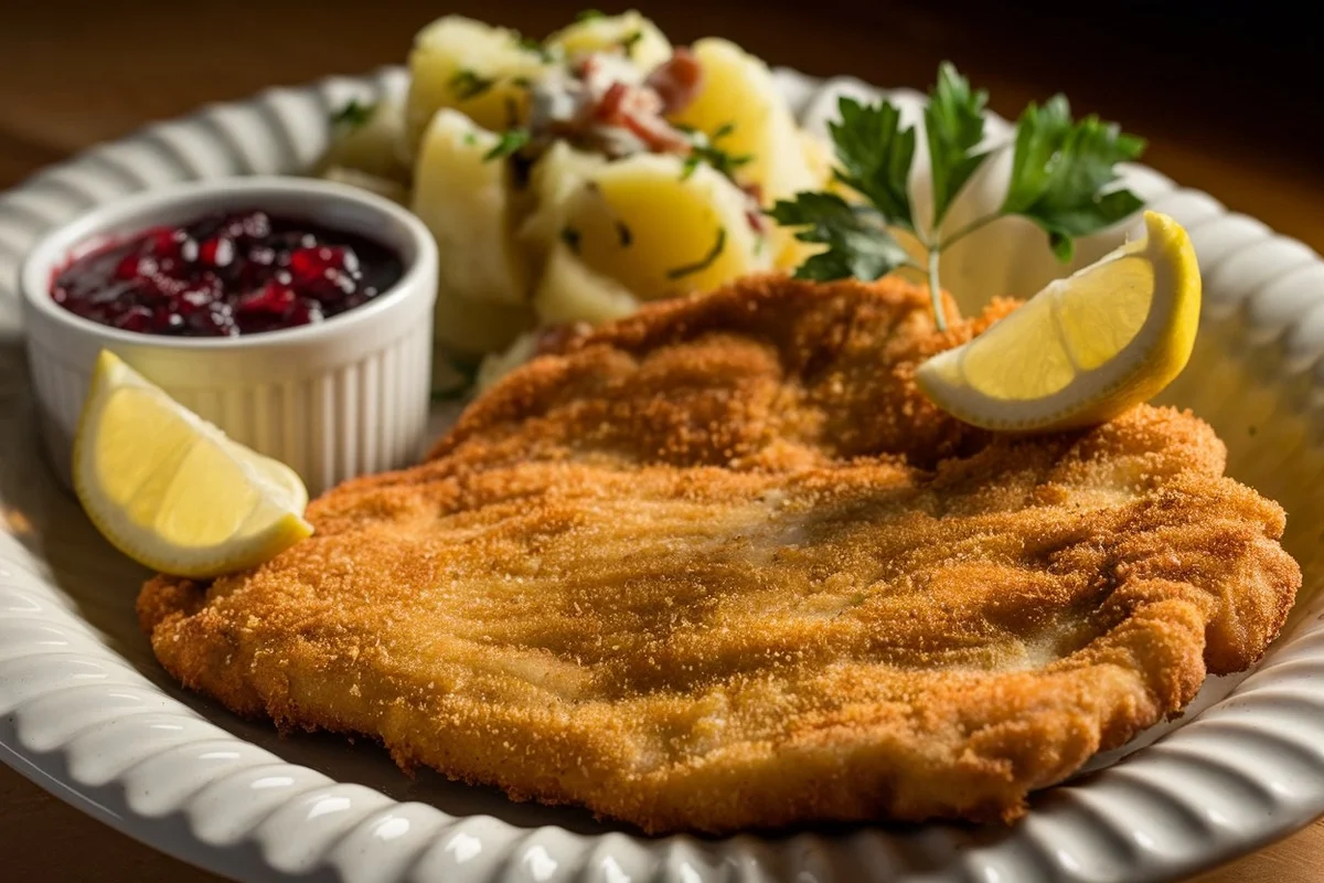 NBC Chicago Himmel Chicken Schnitzel Recipe, Chicago Chicken Schnitzel, Carol Himmel Schnitzel recipe, Crispy Chicken Schnitzel