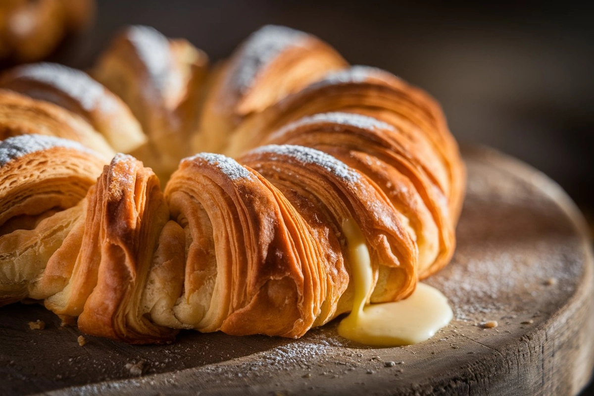 Gipfeli recipe, Swiss croissant recipe, homemade gipfeli, Swiss pastry recipe, Swiss crescent pastry recipe, flaky pastry recipe