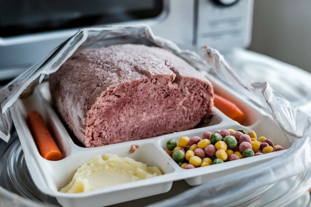 In the fifties what was frosted meatloaf topped with, frosted meatloaf toppings in the 1950s, 1950s meatloaf toppings, popular meatloaf toppings in the fifties, vintage frosted meatloaf, 1950s dinner meatloaf ideas